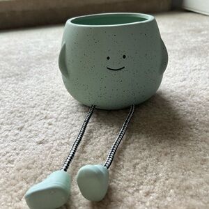 Mint Green Planter with Legs